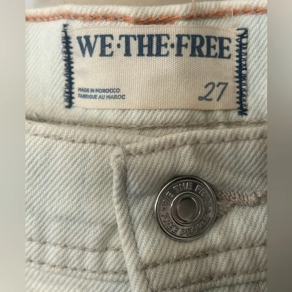 Free People Piper Mid-Rise Crop Wide-Leg Jeans. - Picture 4 of 11